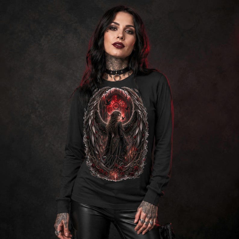 Dark Angel — Blood Moon — Alternative Tops